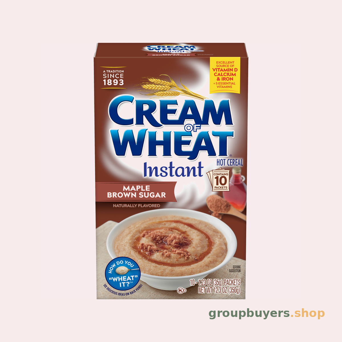 INSTANT MAPLE B/SUGAR CREAM OF WHEAT