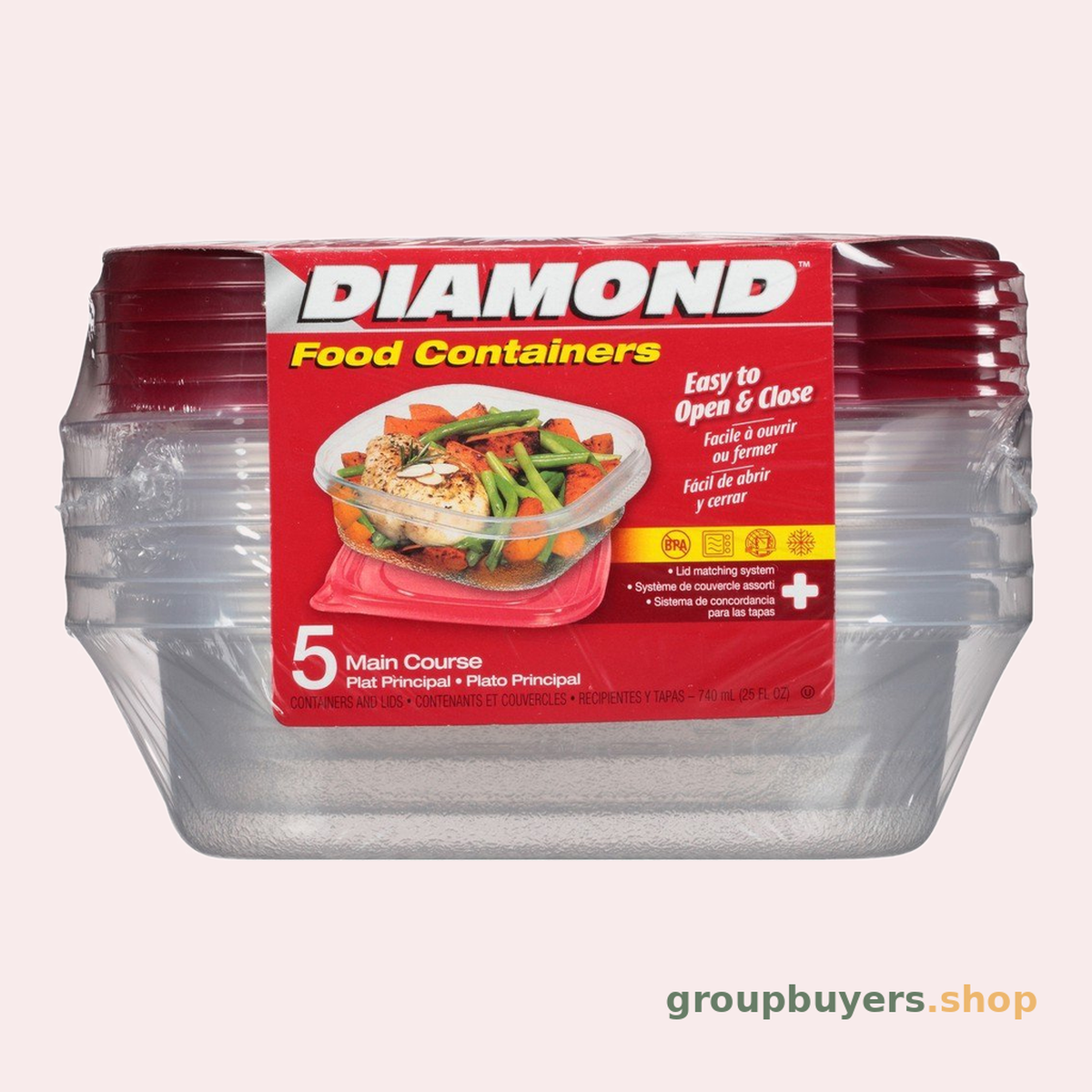DIAMOND MAIN COURSE CONT.