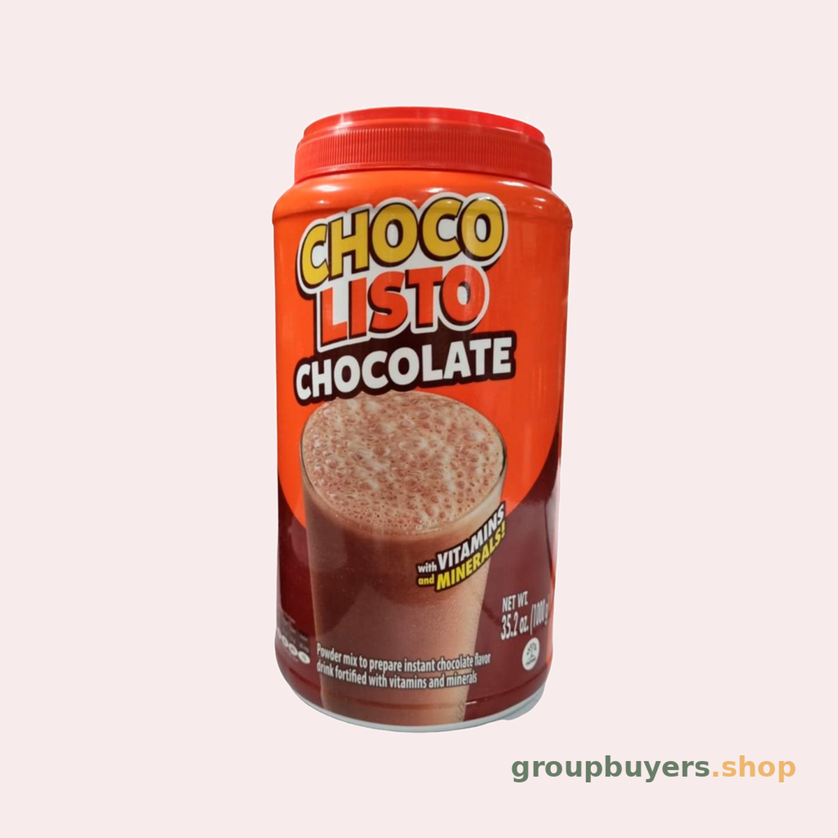 CHOCOLISTO MILK POWDER JAR
