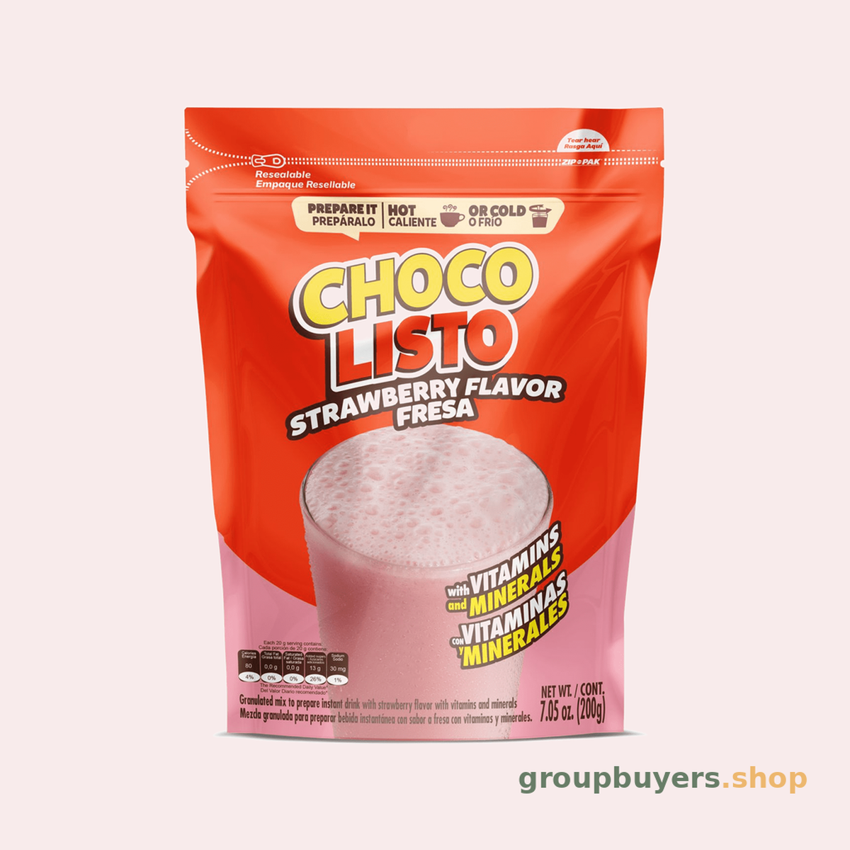 CHOCOLISTO MILK MOD DOY