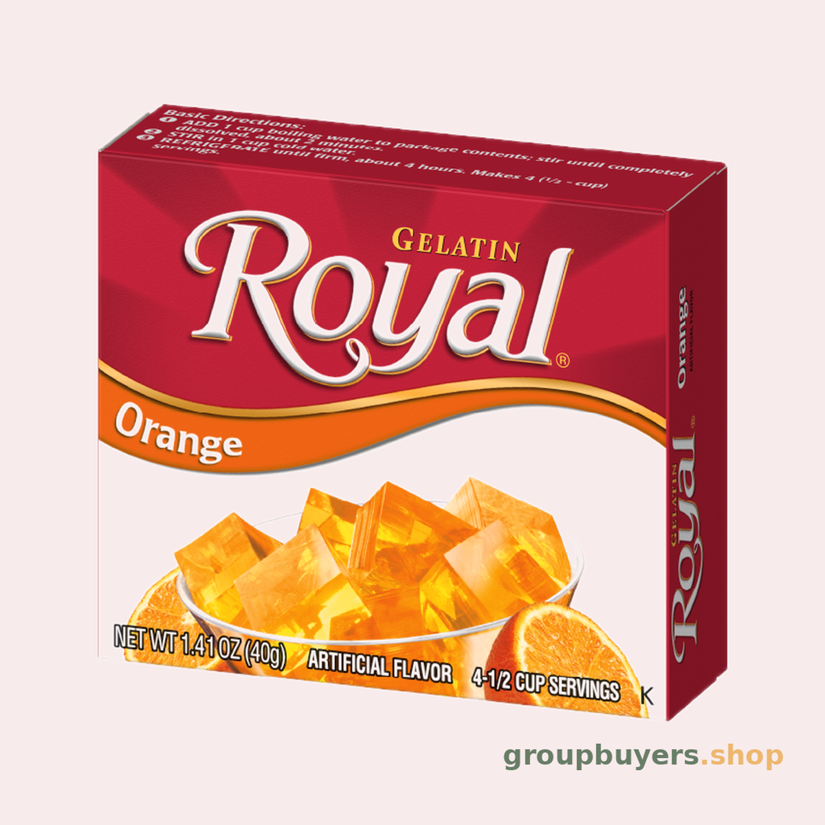 ROYAL GELATIN ORANGE