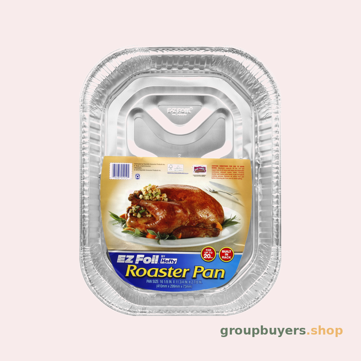 20 LB SUPER ROASTER PAN
