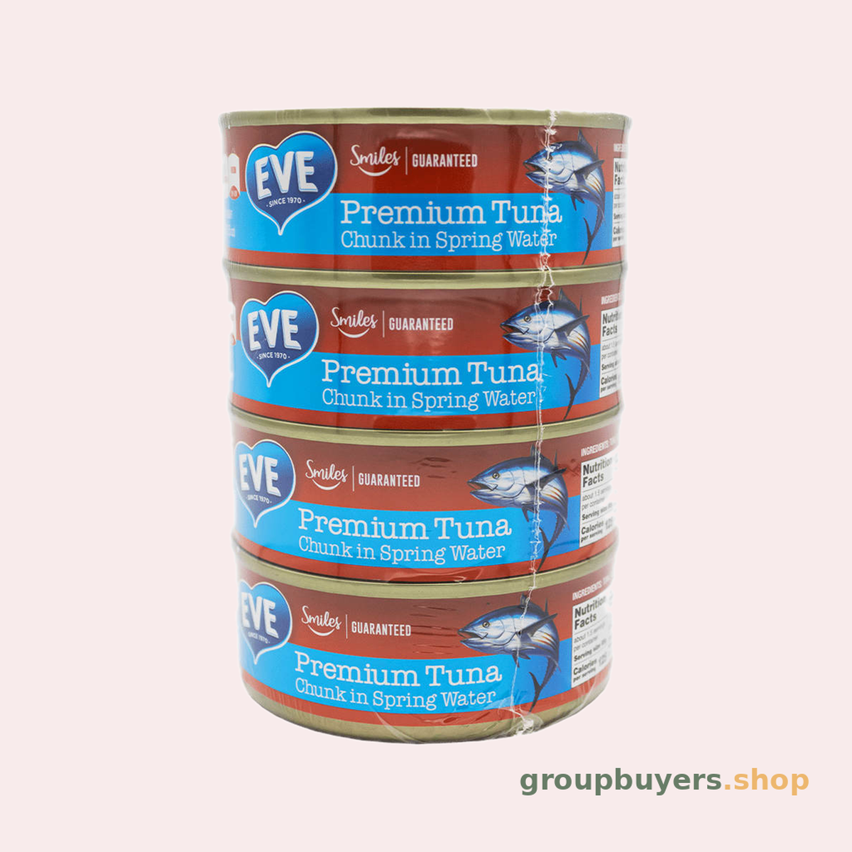 EVE TUNA CHUNKS IN WATER