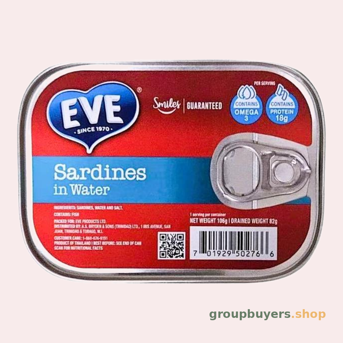 EVE SARDINE IN WATER