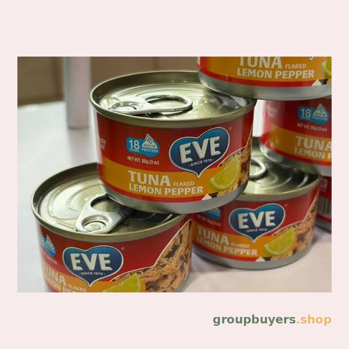 EVE LEMON PEPPER TUNA NEW