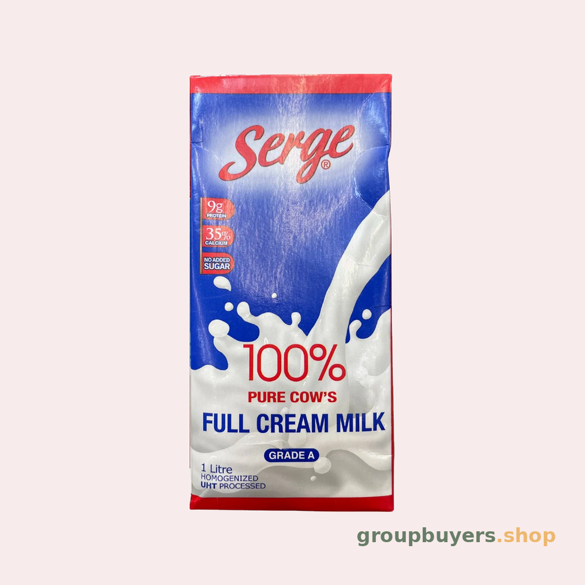 SERGE 100% FULL CREAM MILK