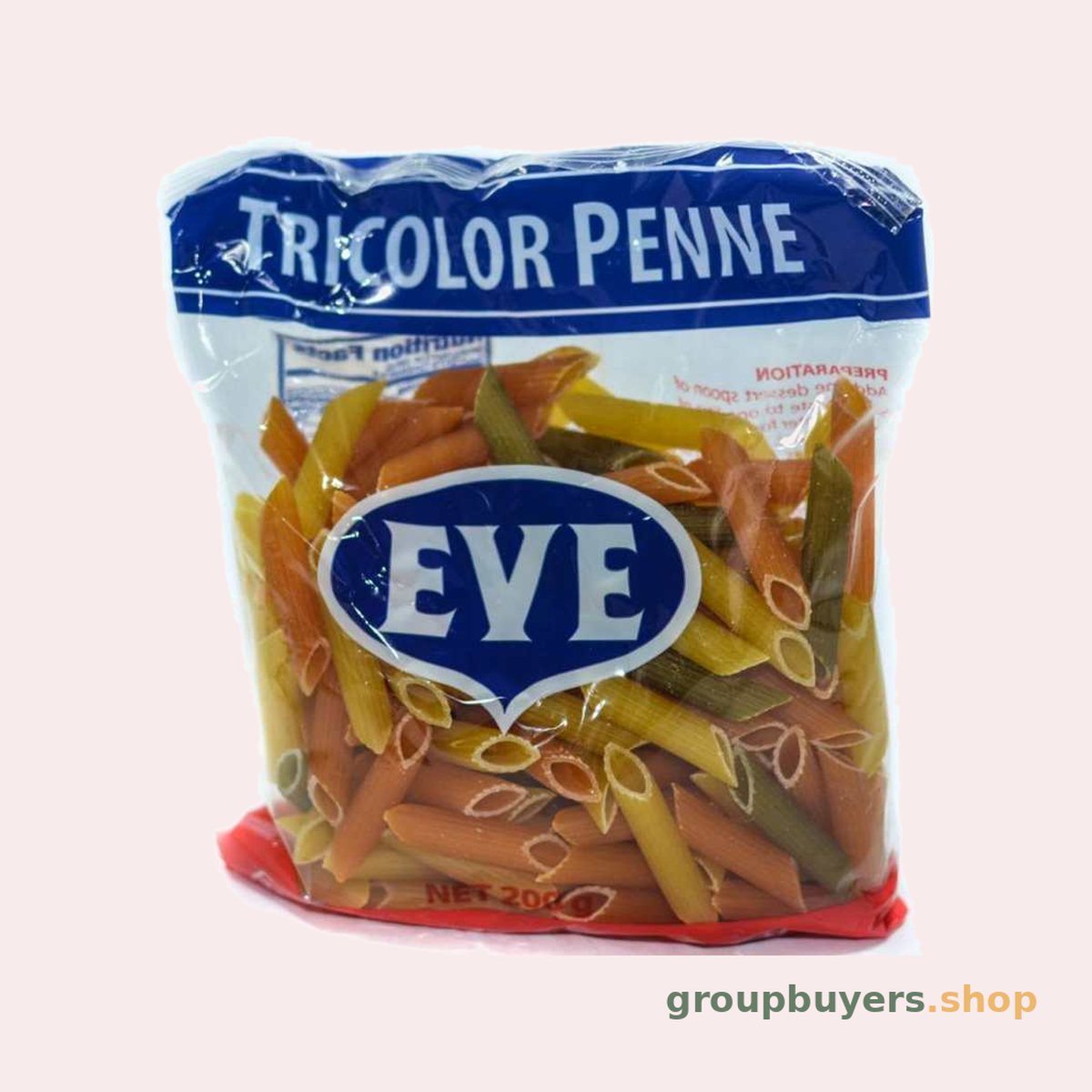 EVE TRI COLOURED PENNE
