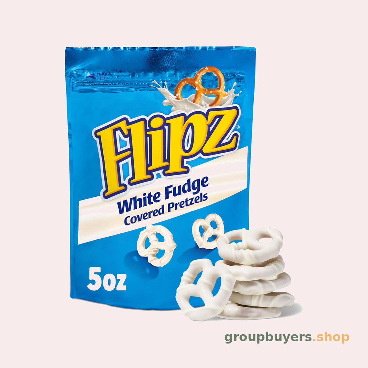 Flipz SUPch White Fudge 6 x 5oz