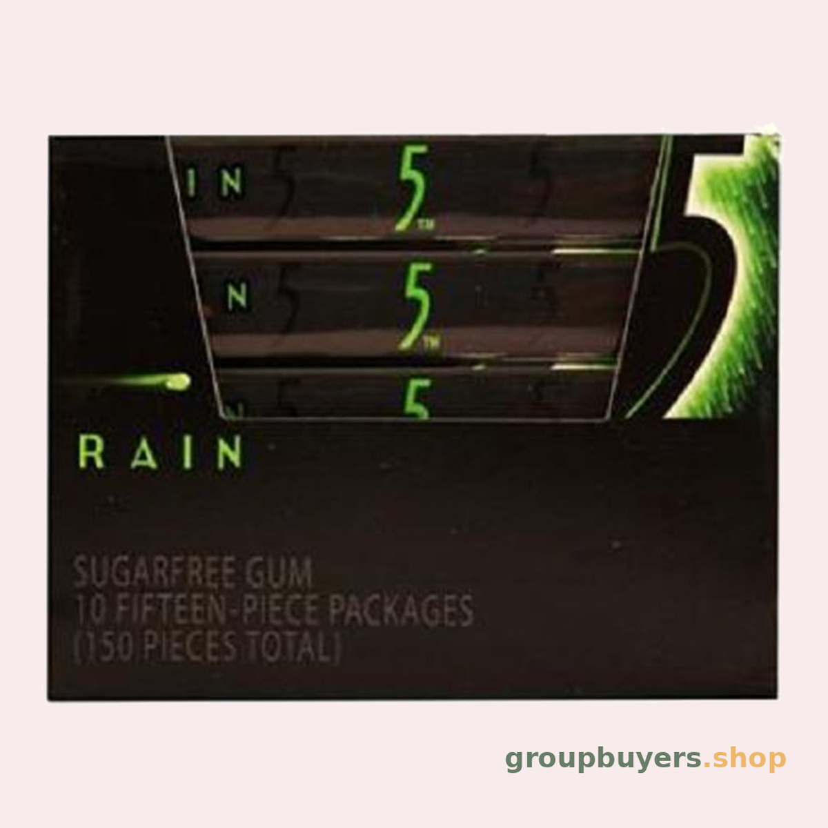 WRIGLEYS FIVE SUGAR FREE RAIN (15 STK)