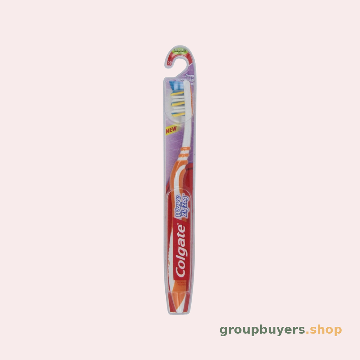 Colgate Wave ZigZag (Medium) 2 Pack SHIPPER