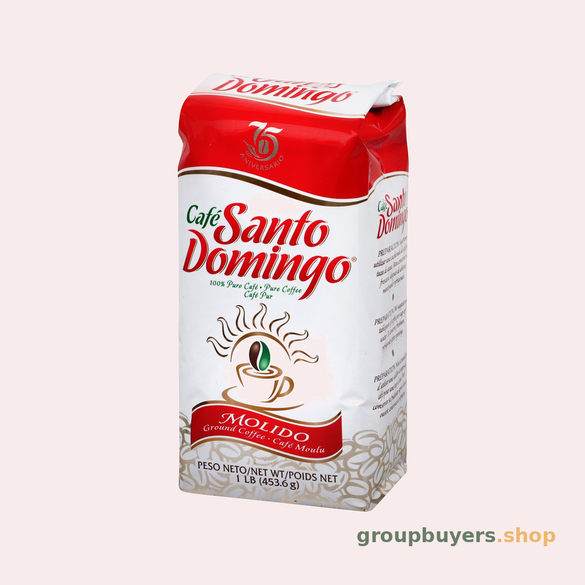 CAFÉ SANTO DOMINGO 1LB