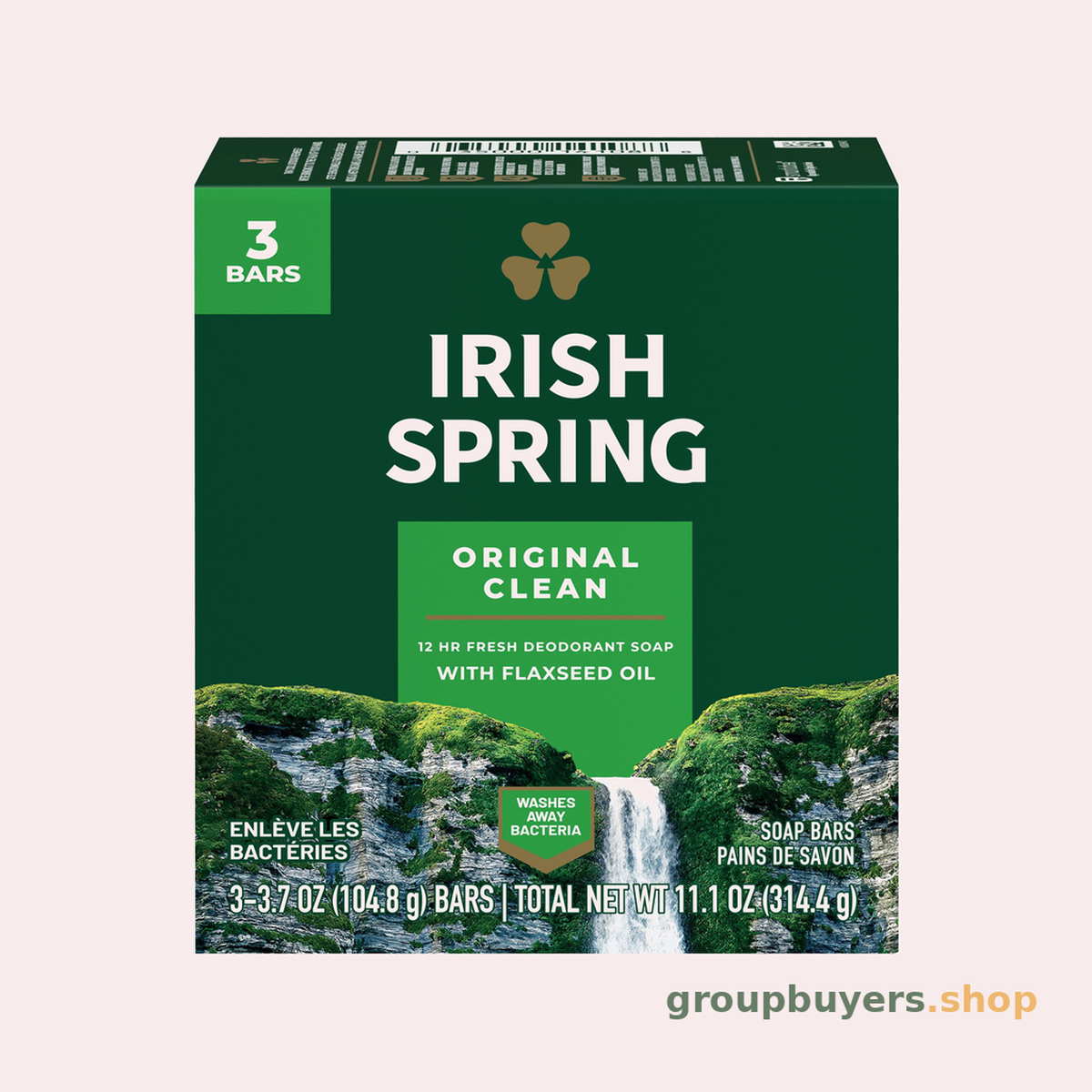 Irish Spring Original Soap 3 Pack