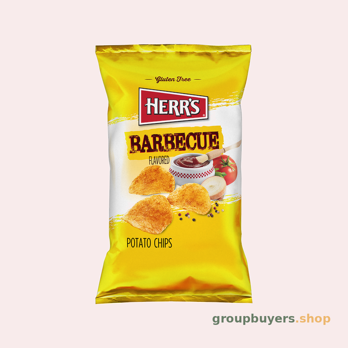 HERR'S SNACKS BBQ CHIPS