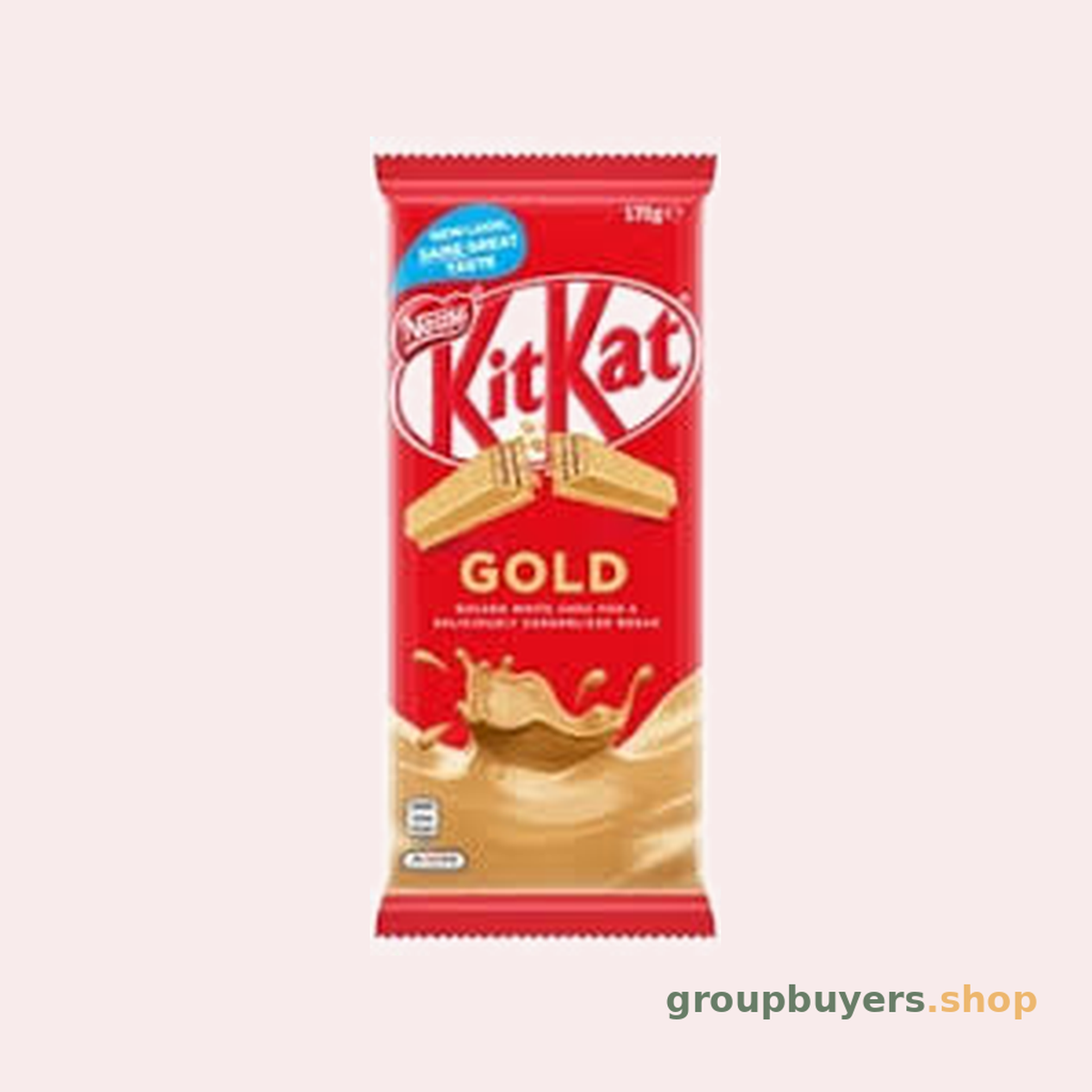 Kit Kat Choc Gold Block