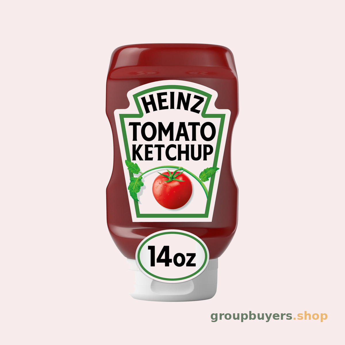 HEINZ TOMATO KETCHUP INVERTED 14oz