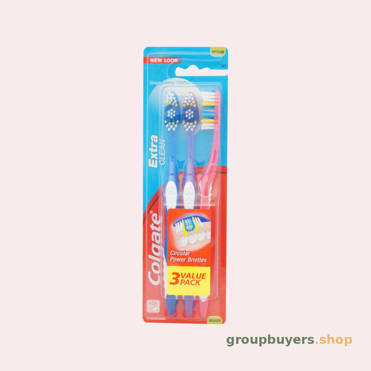 Colgate Extra Clean (Medium) 4 Pack BUY 3, GET 1 FREE