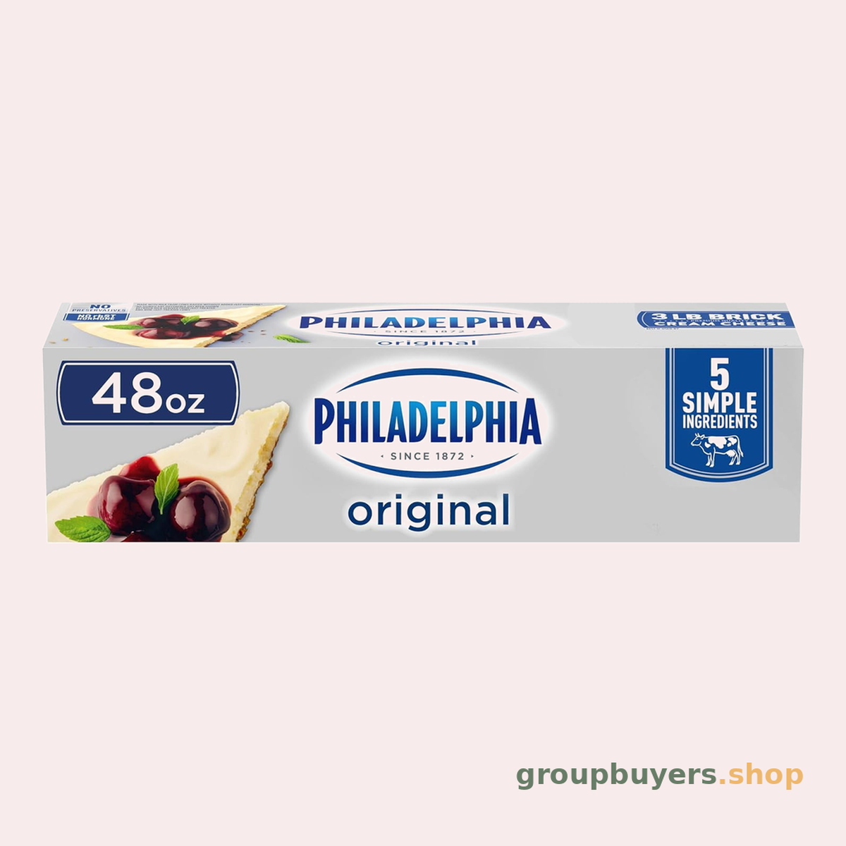 KRAFT PHILADELPHIA CREAM CHEESE BAR