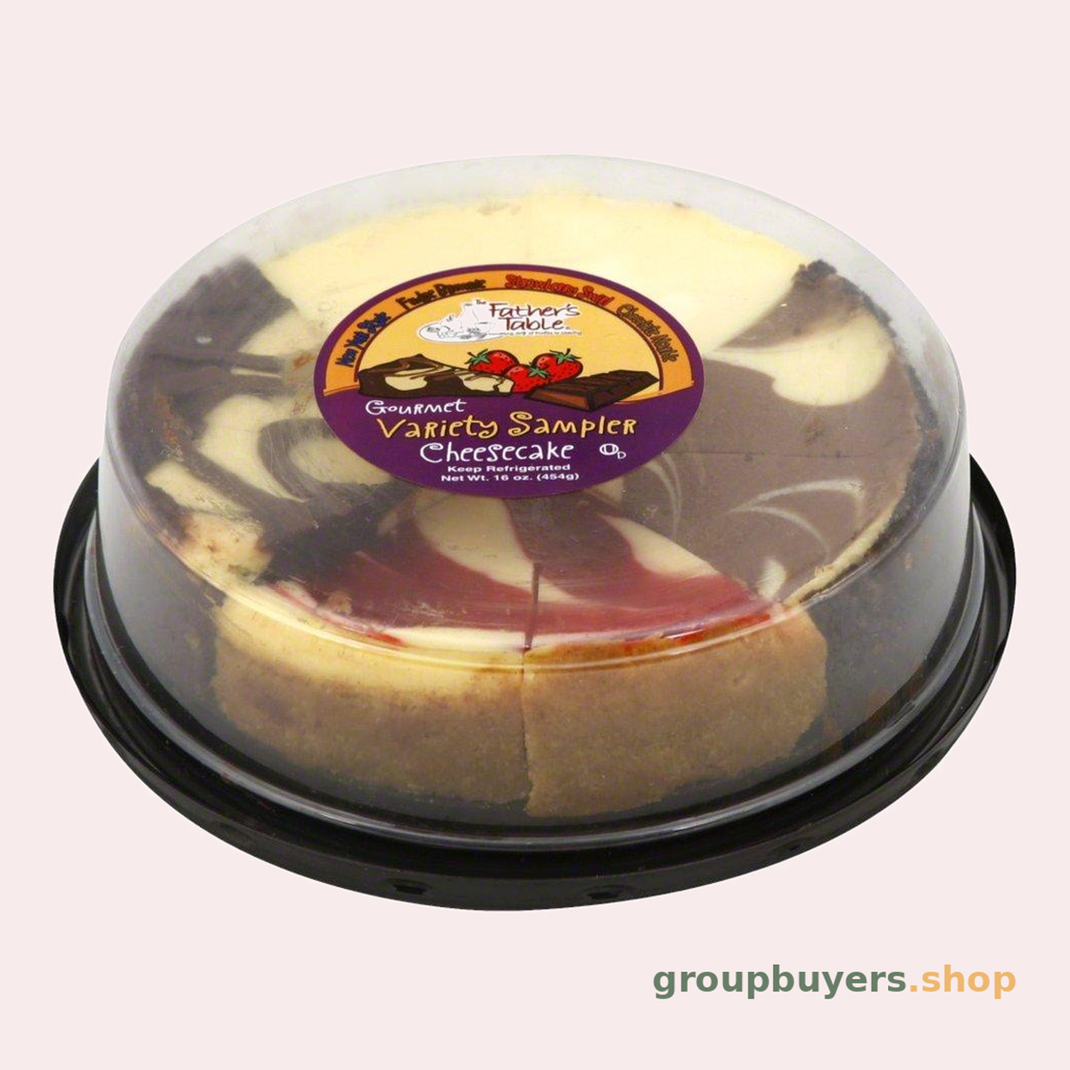 Father's Table 6" 16 oz Variety Cheesecake 9/cs