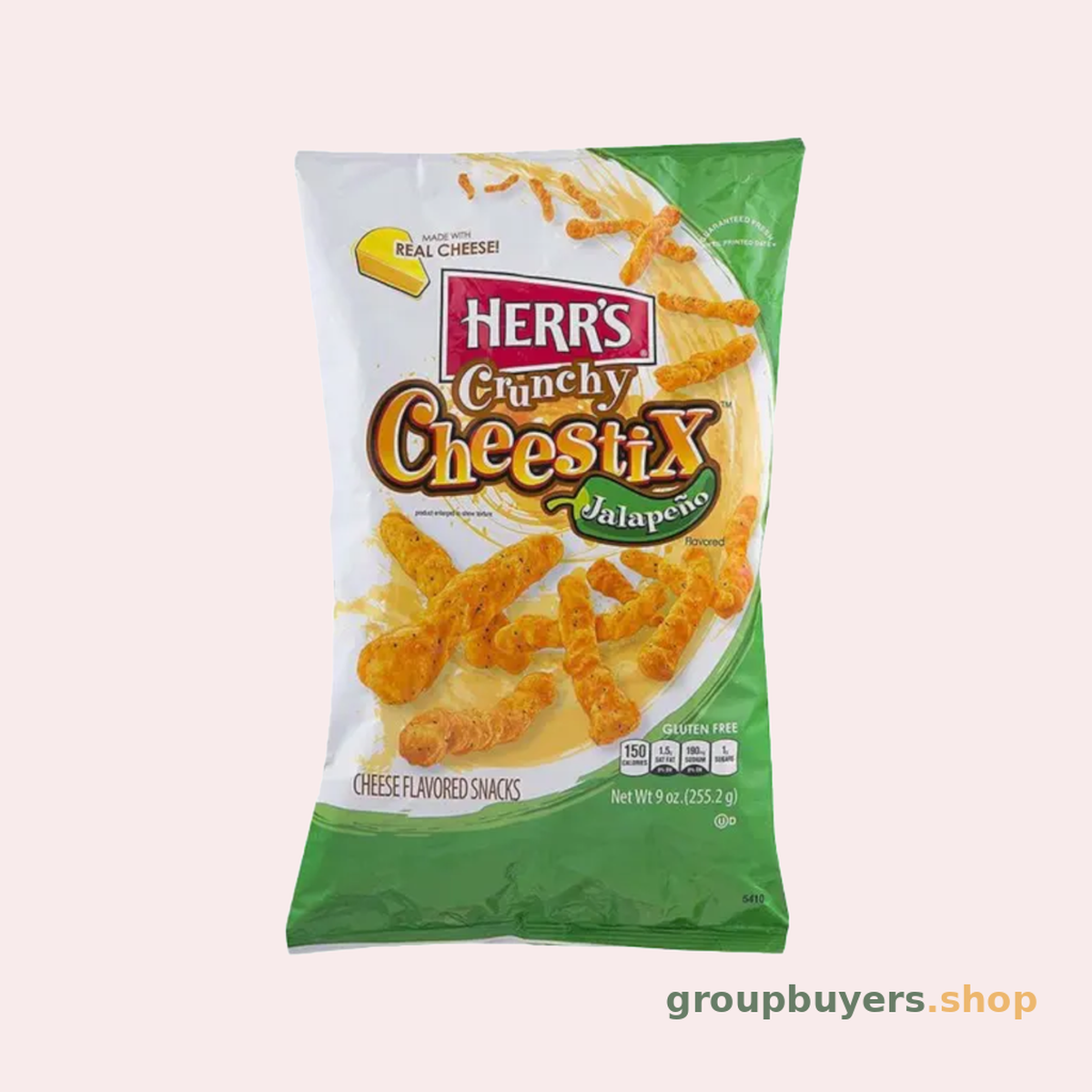 HERR'S SNACKS CRUNCHY JALAPEÃ�O CHEESE STIX