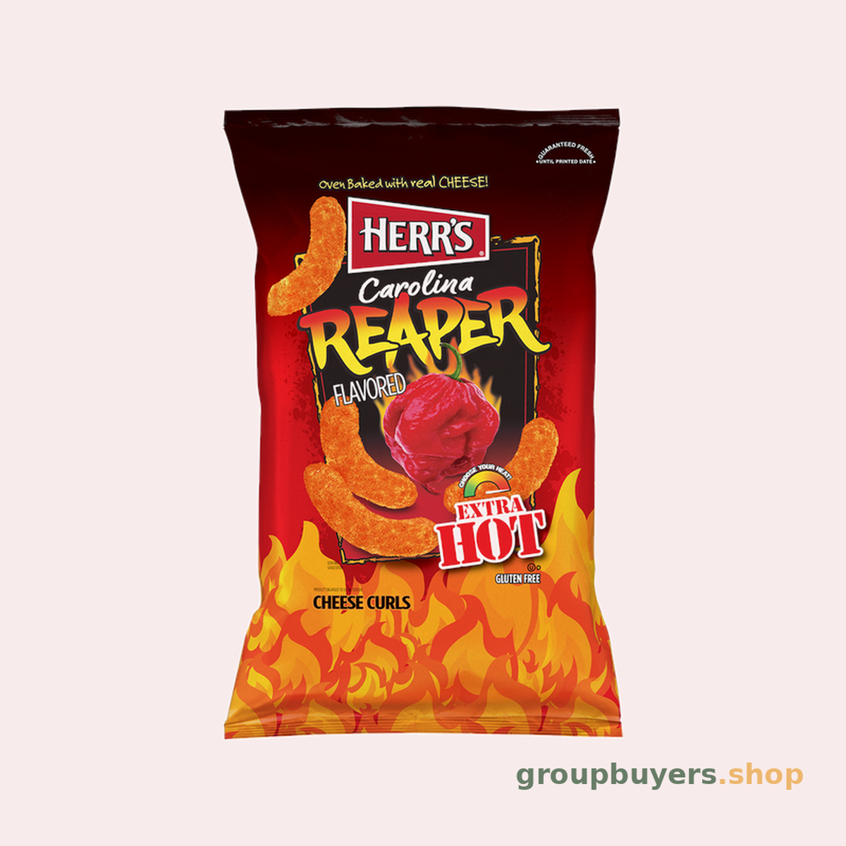 HERR'S SNACKS CAROLINA REAPER CURLS