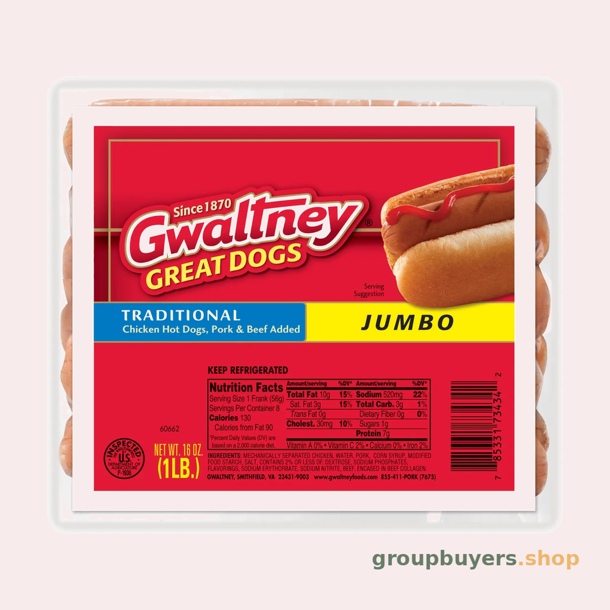 Gwaltney Franks Trad Jumbo
