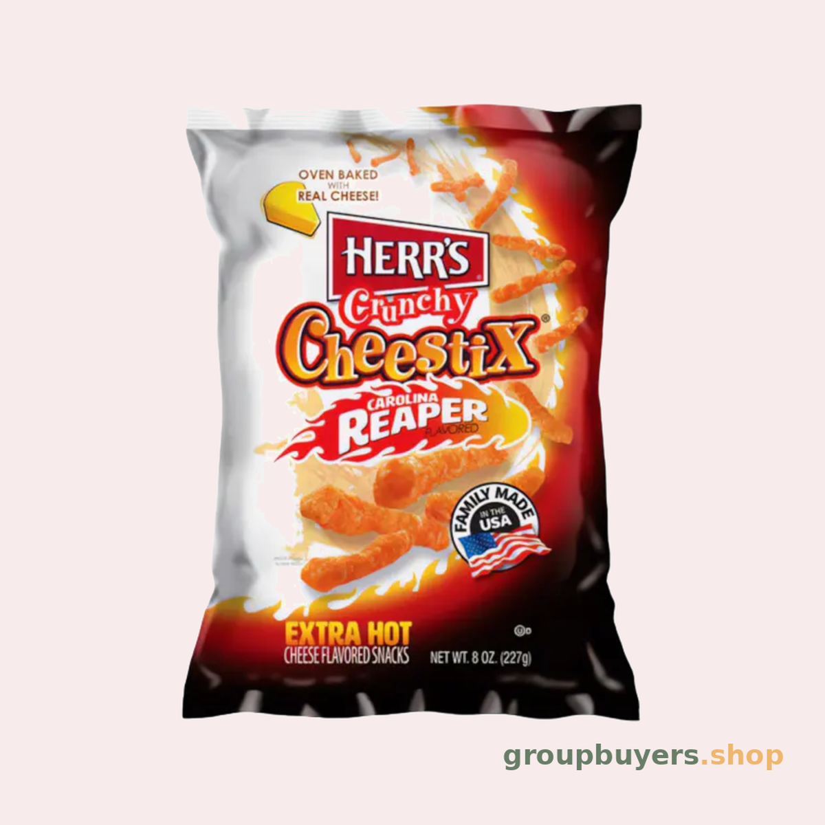 HERR'S SNACKS CAROLINA REAPER CHEESE STIX