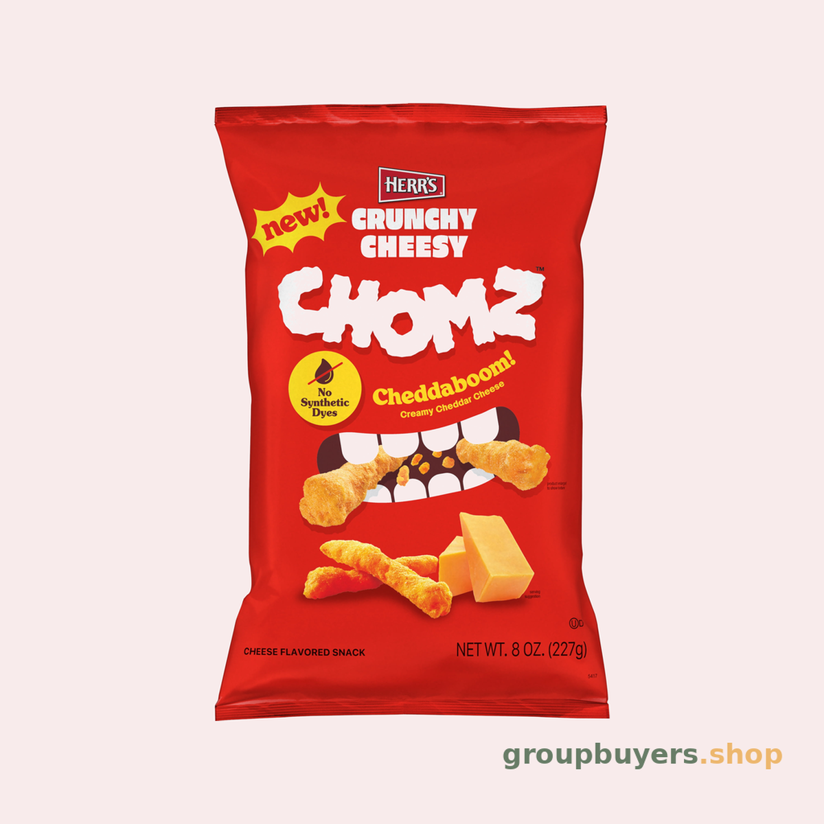 HERR'S SNACKS CRUNCHY CHEESE STIX