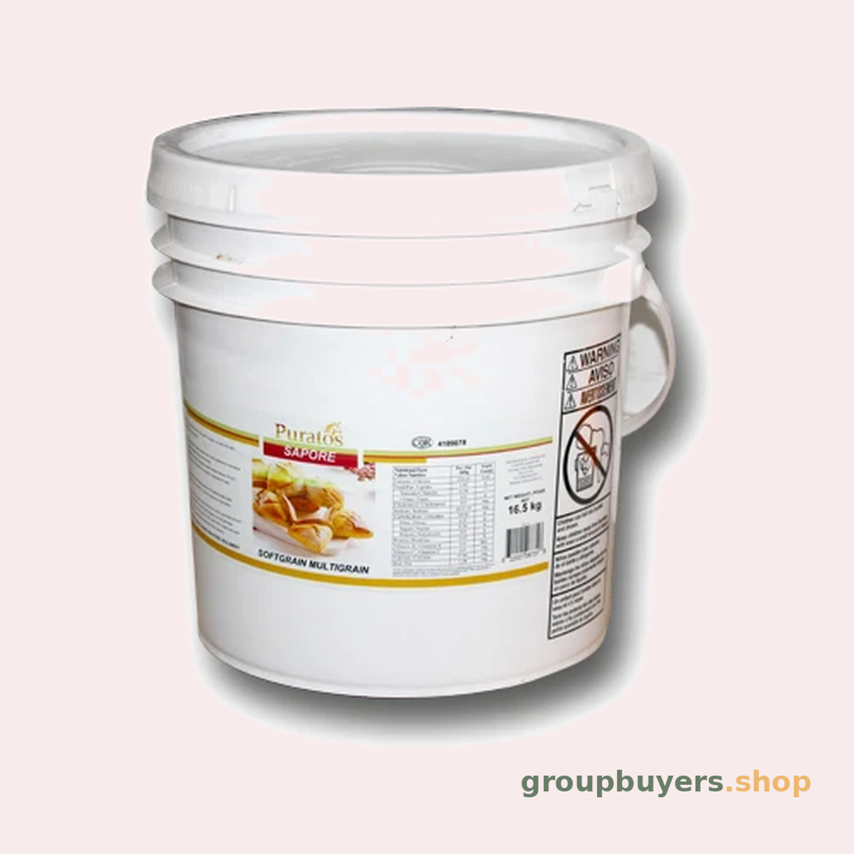 PURATOS SAPORE SOFTGRAIN MULTIGRAIN 38LB PAIL
