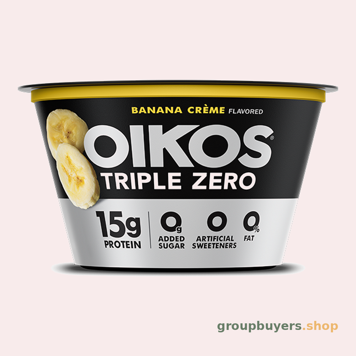 Dannon Oikos Triple Zero Banana Creme