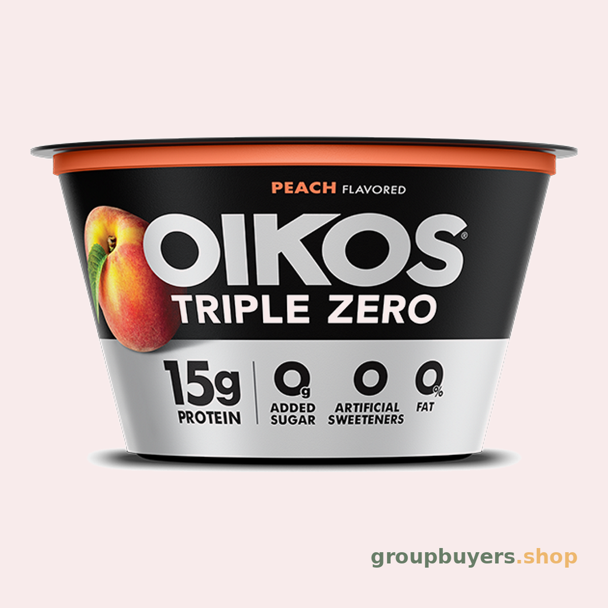 Dannon Oikos Peach Blended Greek