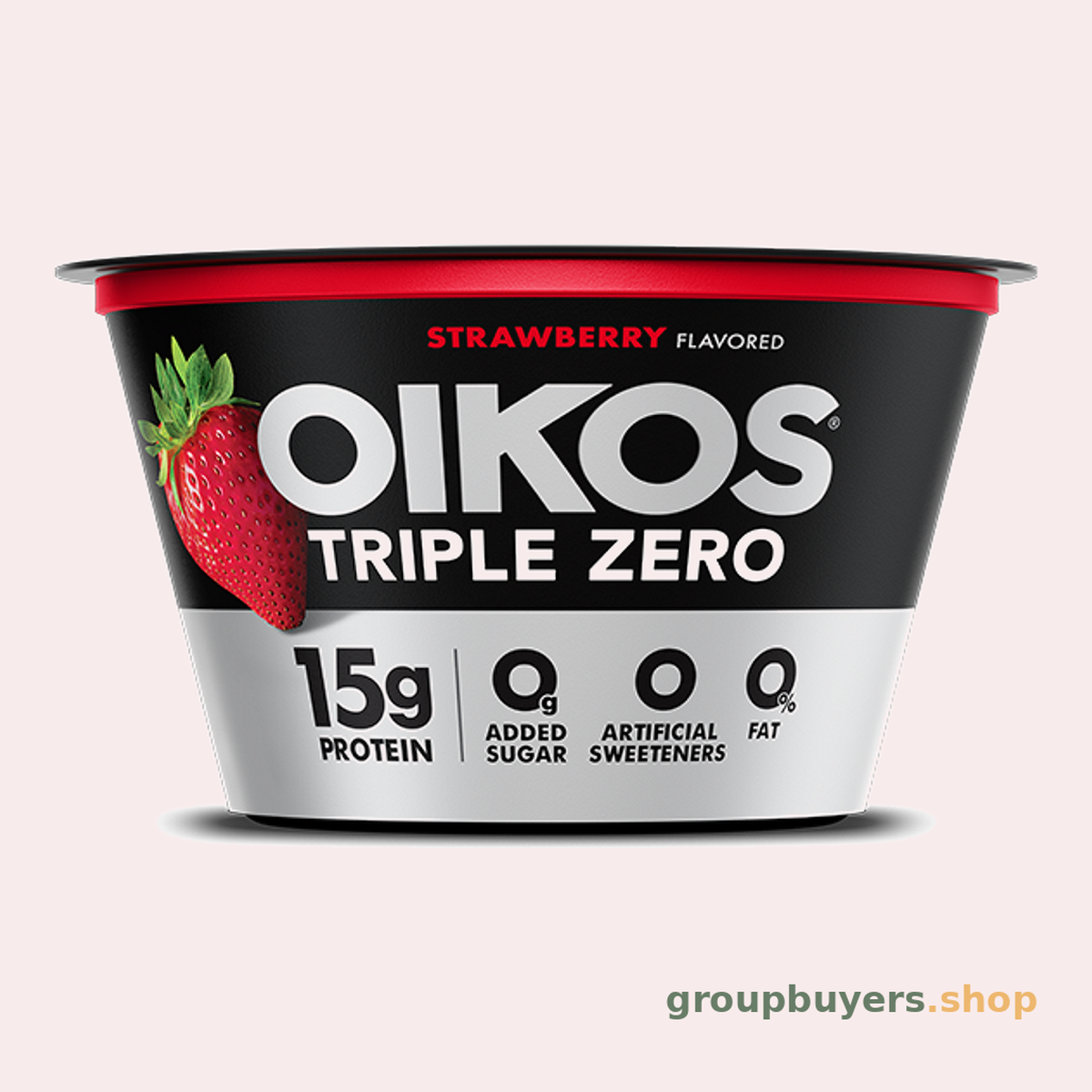 Dannon Oikos Strawberry Blended Greek