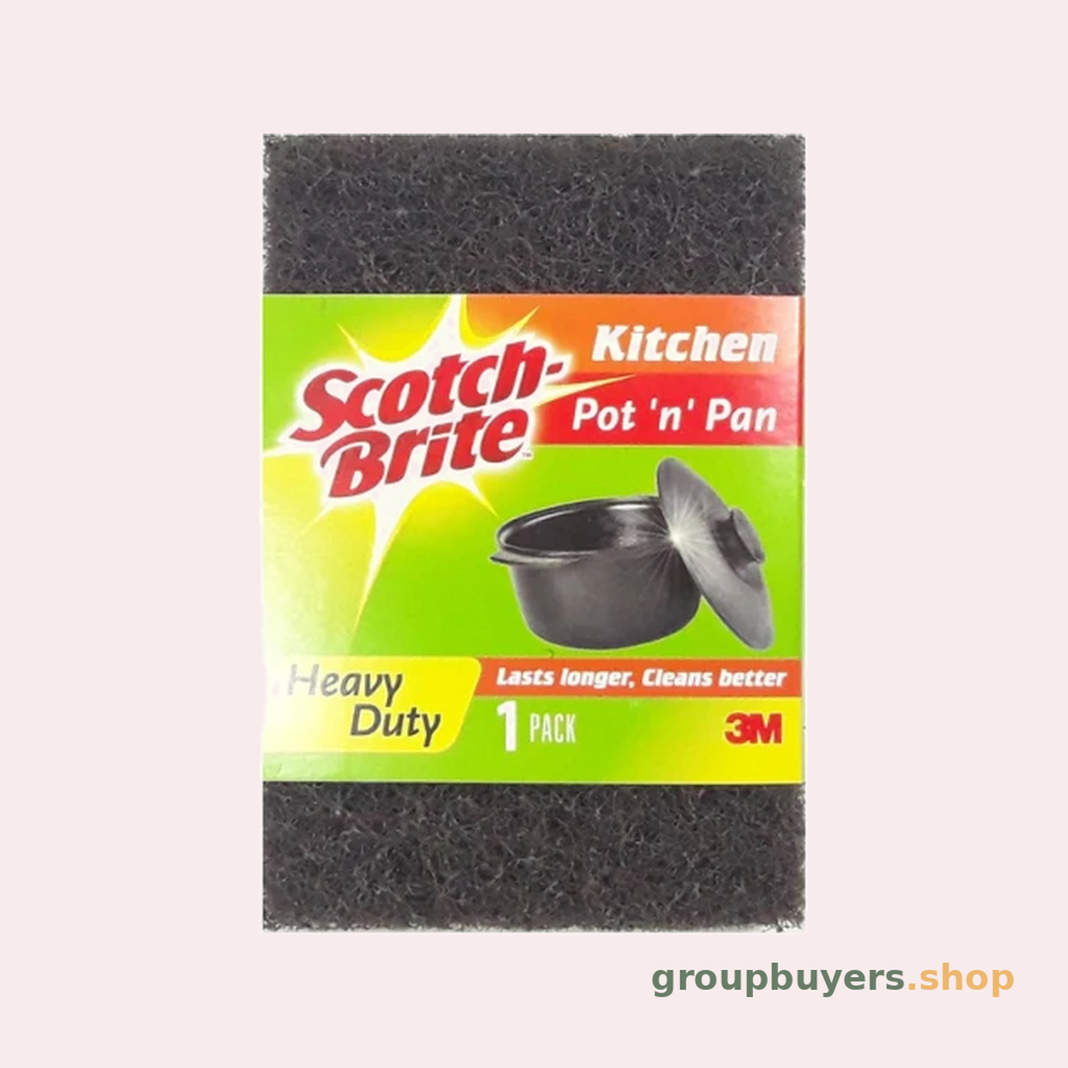 SCOTCH BRITE POT & PAN FIBER
