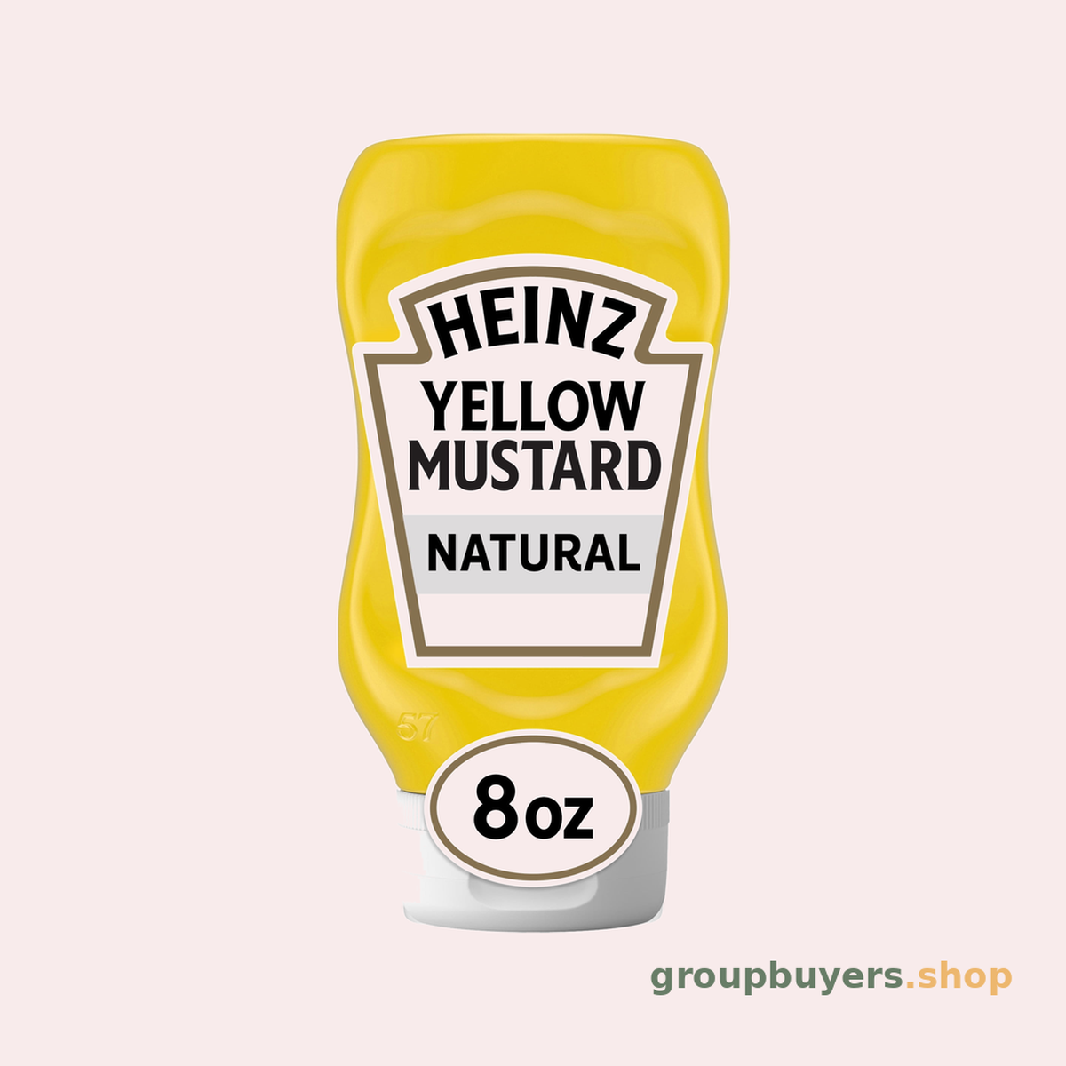HEINZ YELLOW MUSTARD 8oz