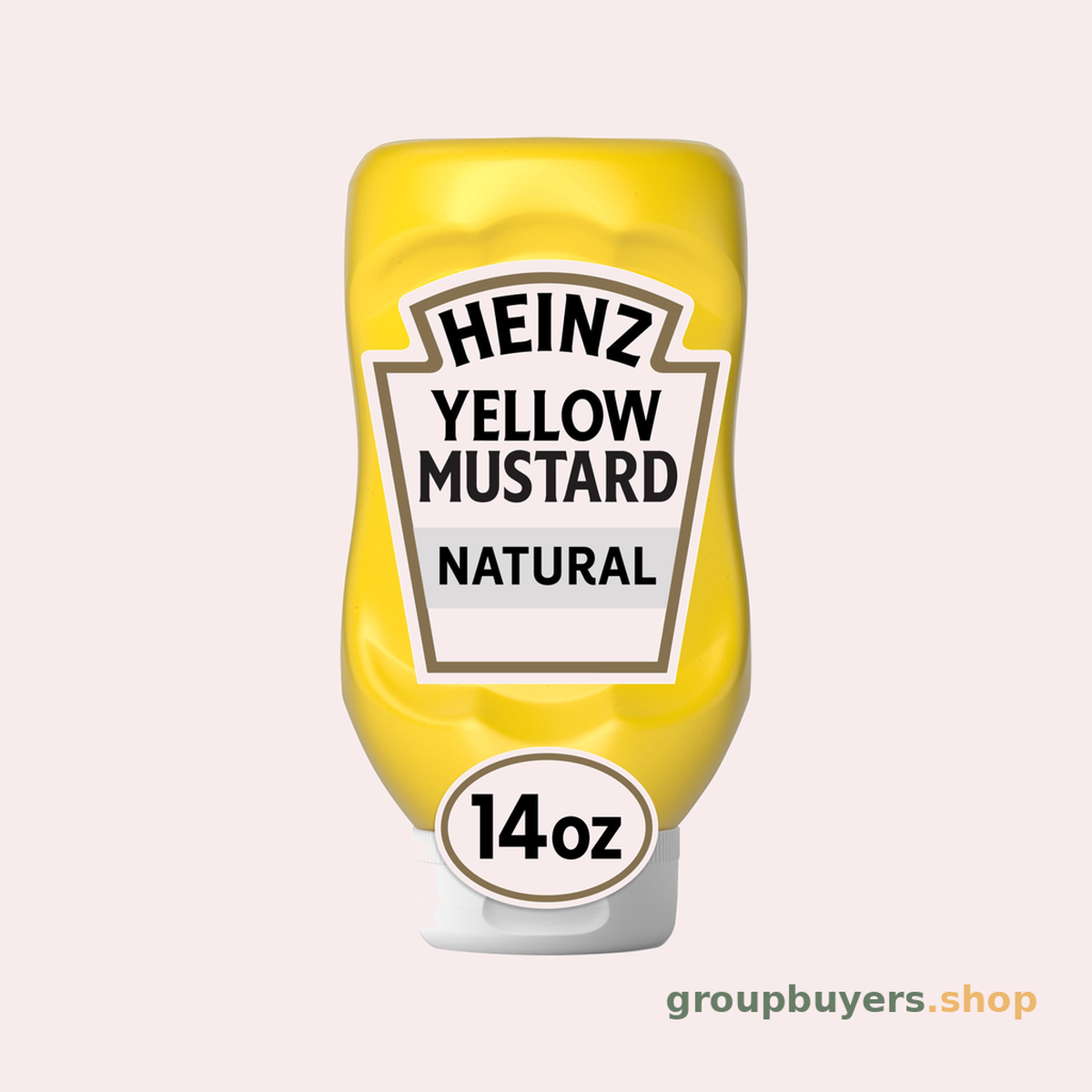 HEINZ YELLOW MUSTARD 14oz