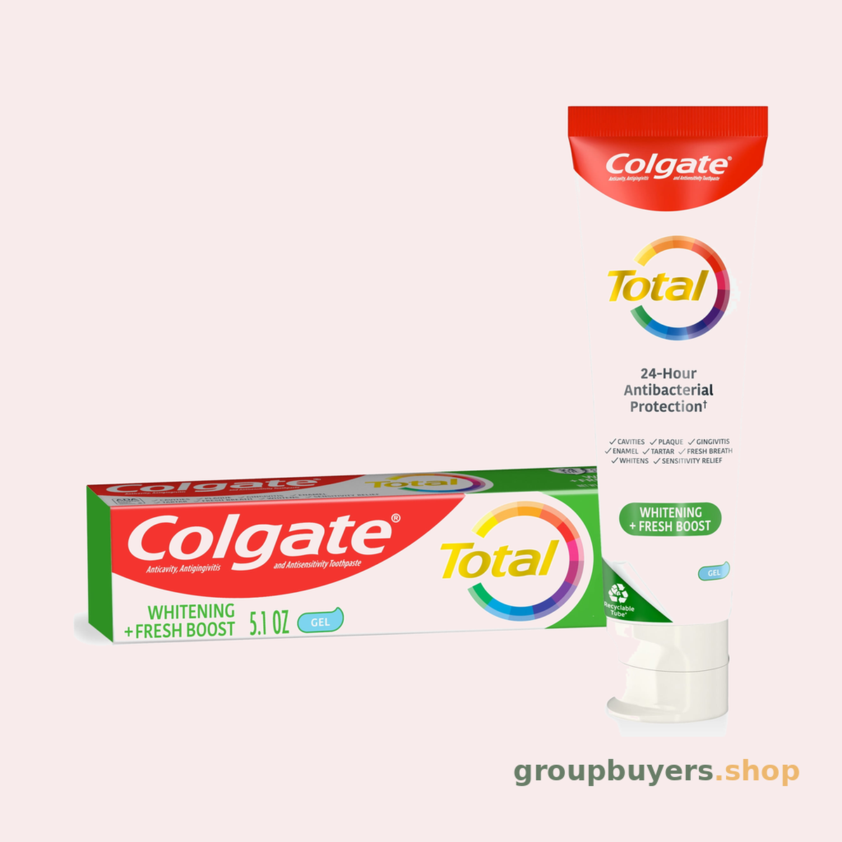 Colgate Total White Fresh Boost NEW