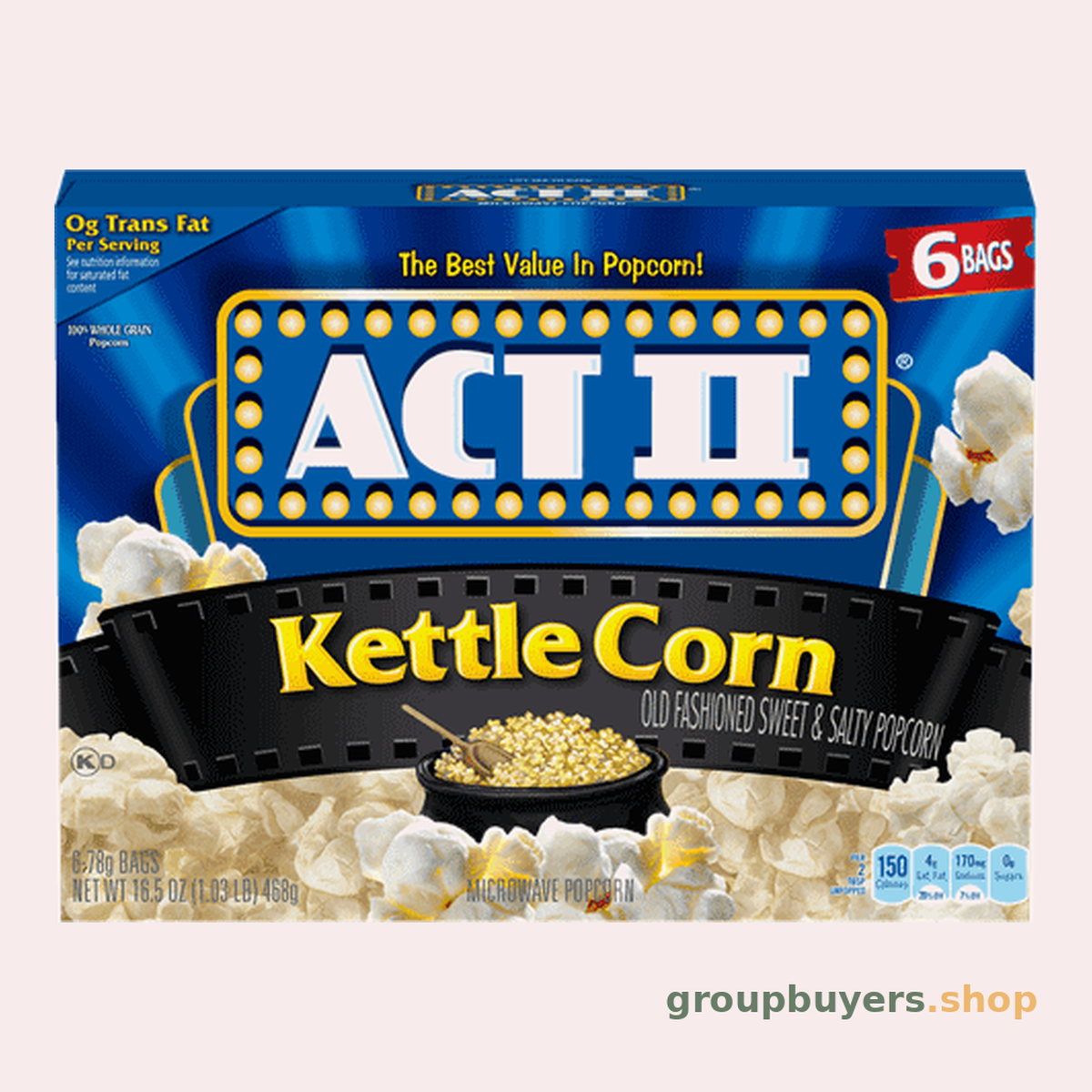 ACT II POPCORN KETTLE CORN