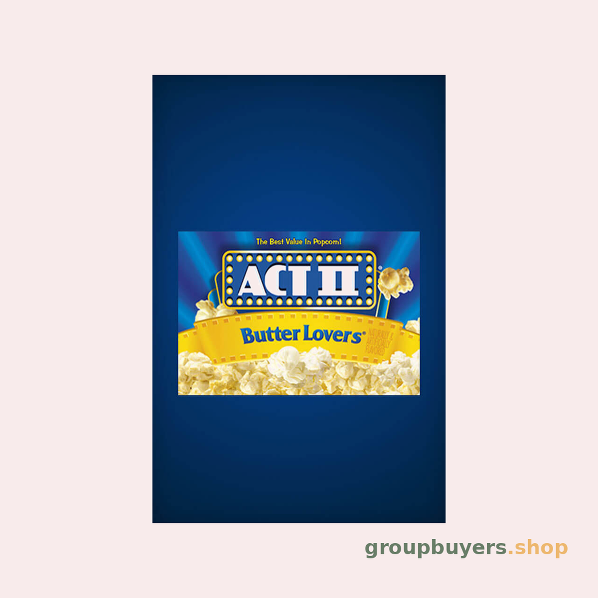 ACT II POPCORN BUTTER LOVERS