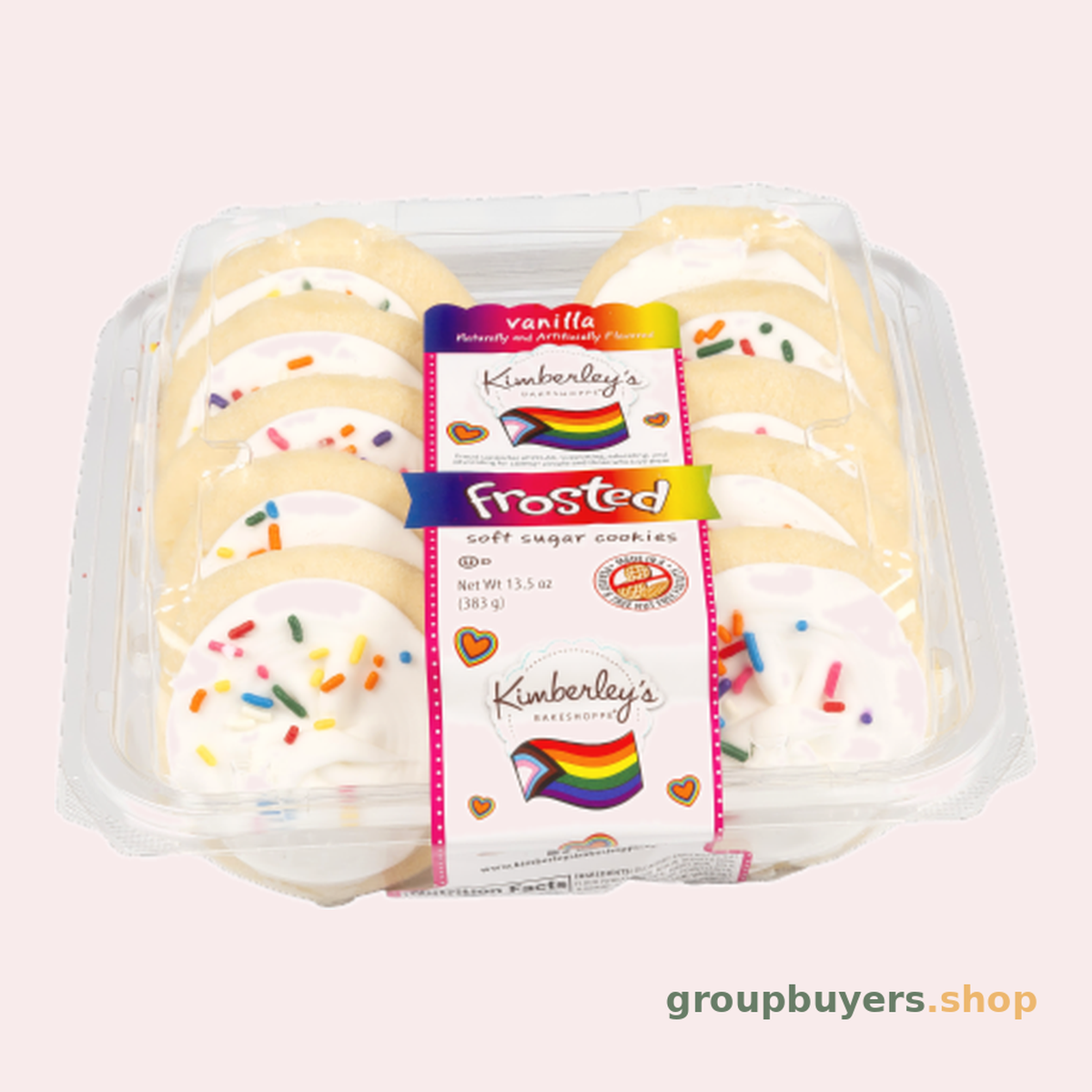 Kimberley's Vanilla Cookies with Blue Frosting