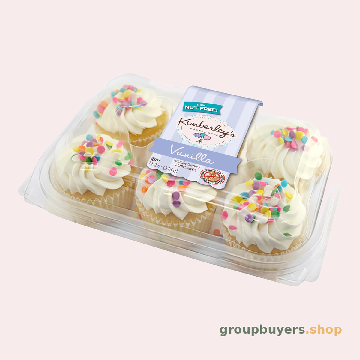 Kimberley's Vanilla Sprinkles 6x12x11.2oz