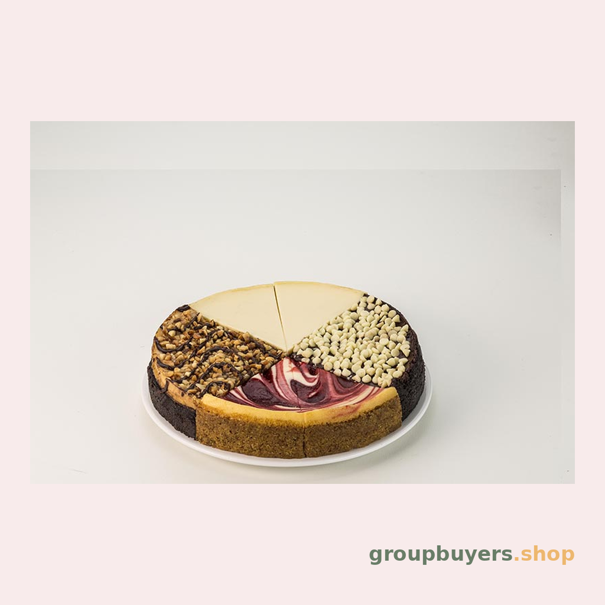 FATHERS TABLE 8" 32 oz Variety Cheesecake, 8 Slice 6/cs