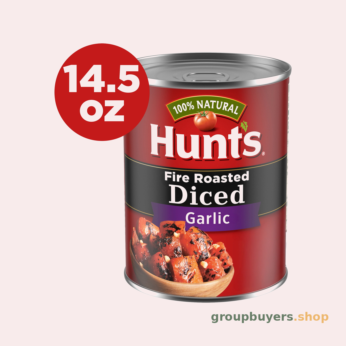 HUNT'S DICED TOMATO - FIRE ROASTED GARLIC