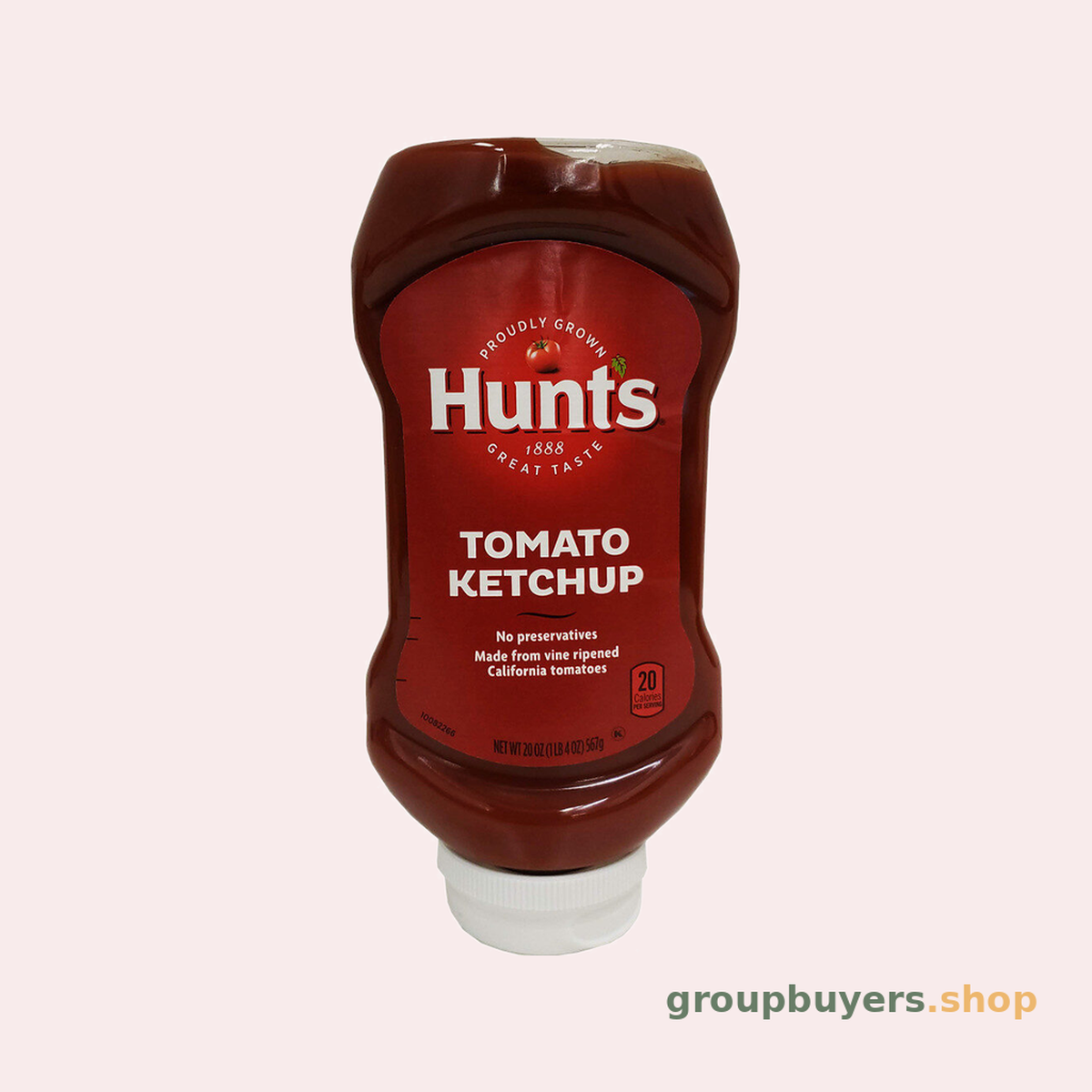 HUNT'S KETCHUP INVERTED BOTTLE