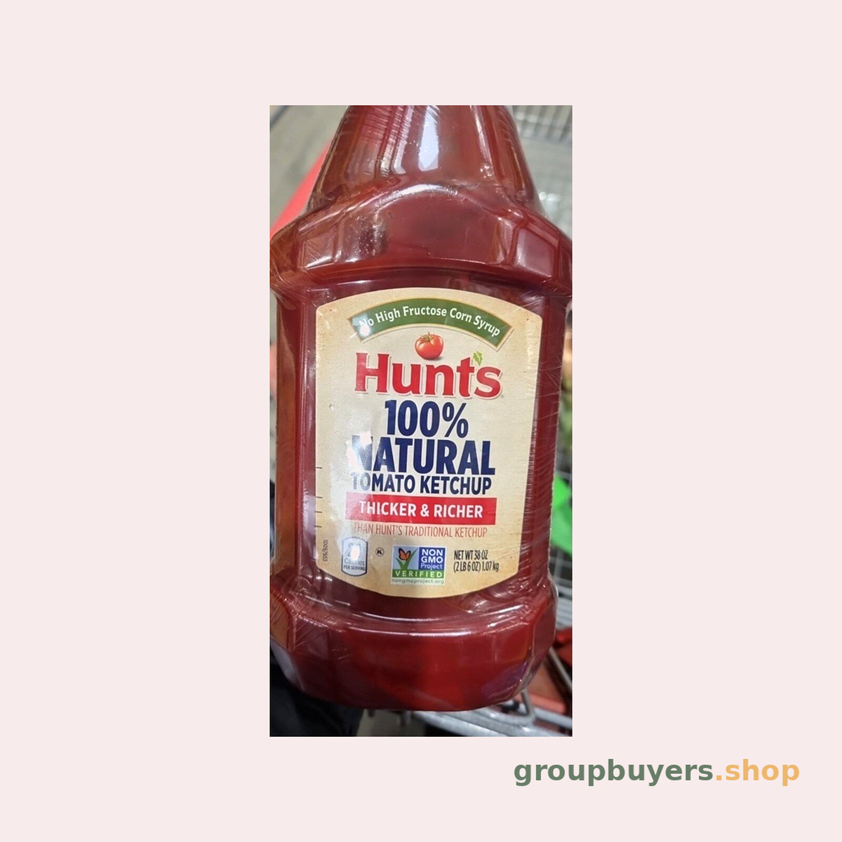 HUNT'S KETCHUP INVERTED BOTTLE