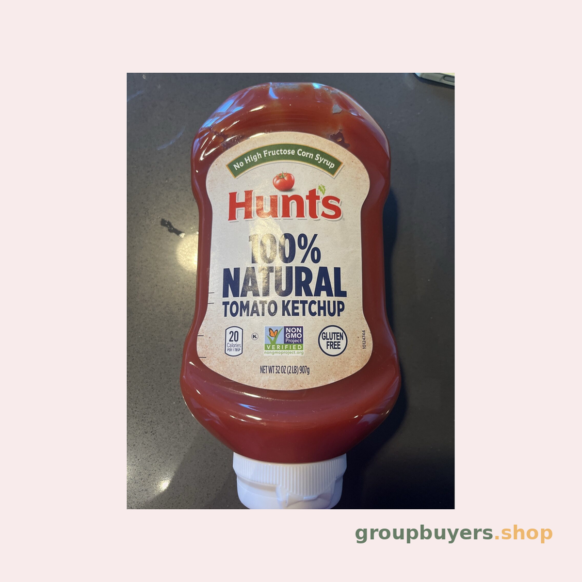 HUNT'S KETCHUP INVERTED BOTTLE