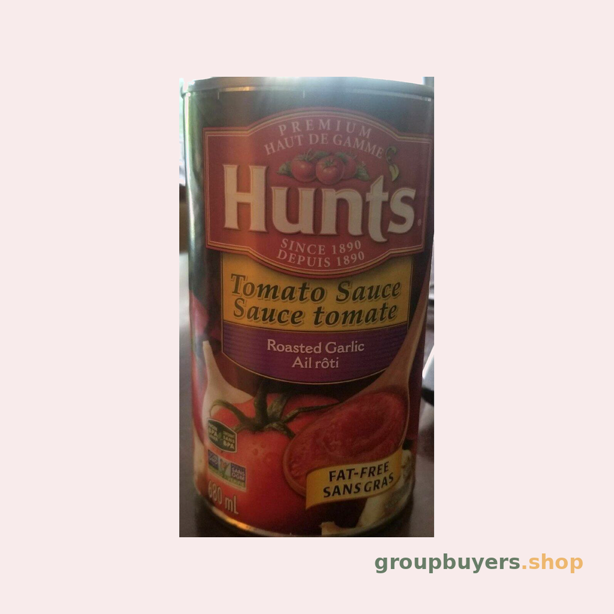 HUNT'S TOMATO SAUCE - ROASTED GARLIC