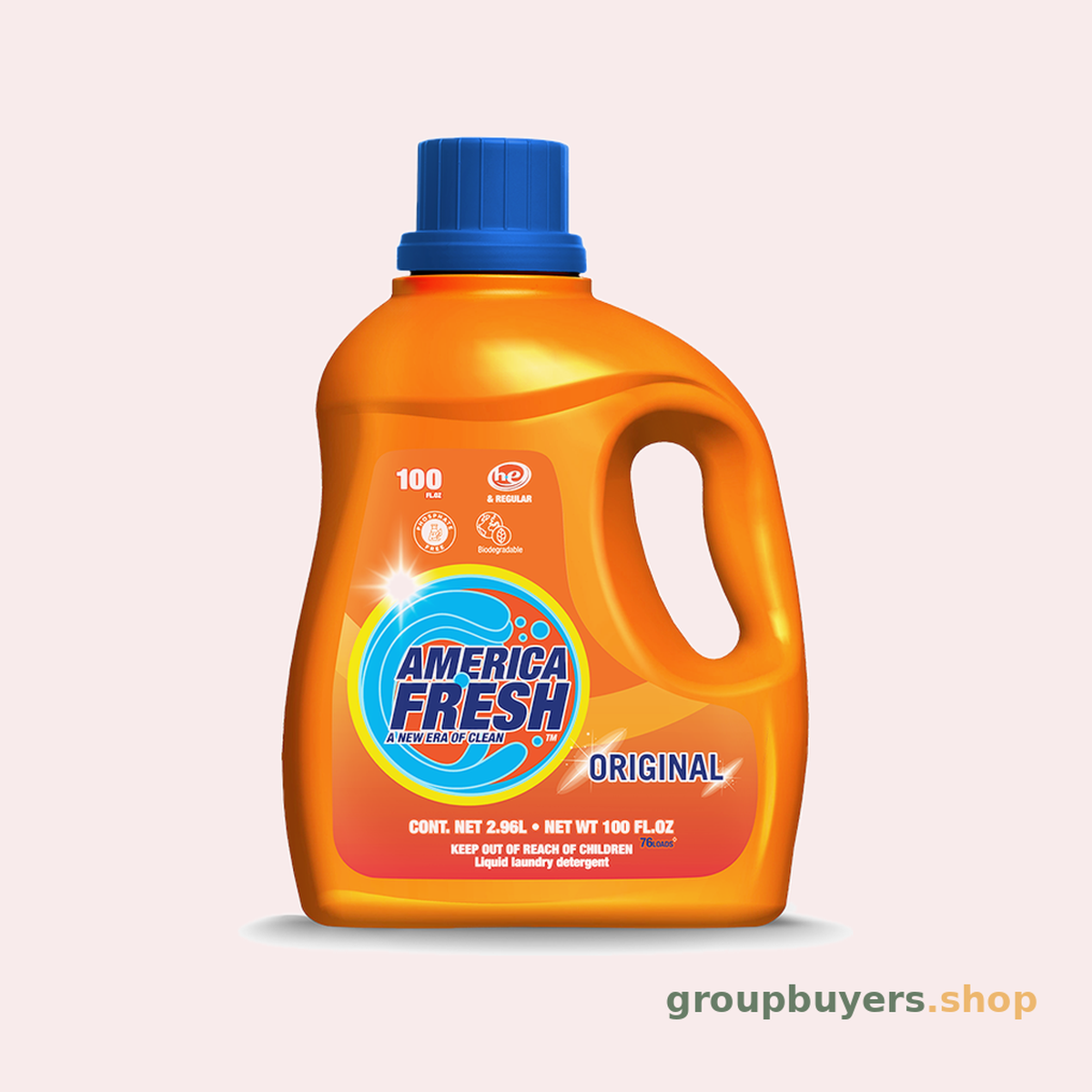 AMERICA FRESH LIQUID DETERGENT ORIGINAL 2L
