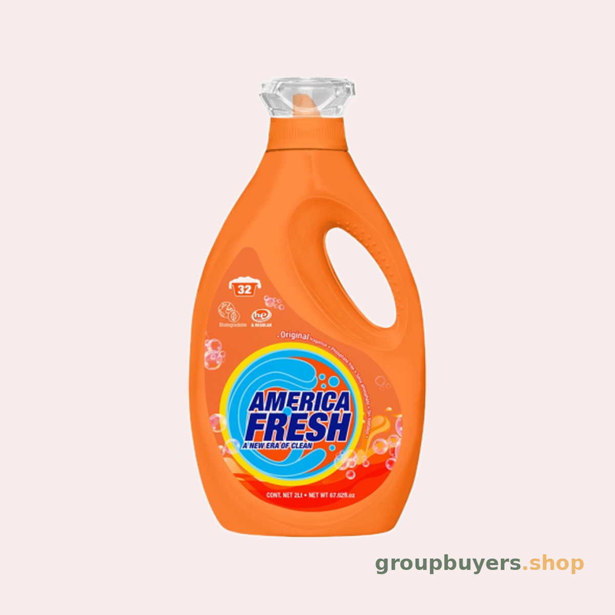 AMERICA FRESH LIQUID DETERGENT ANTIBACT EUCALYPTUS 2L
