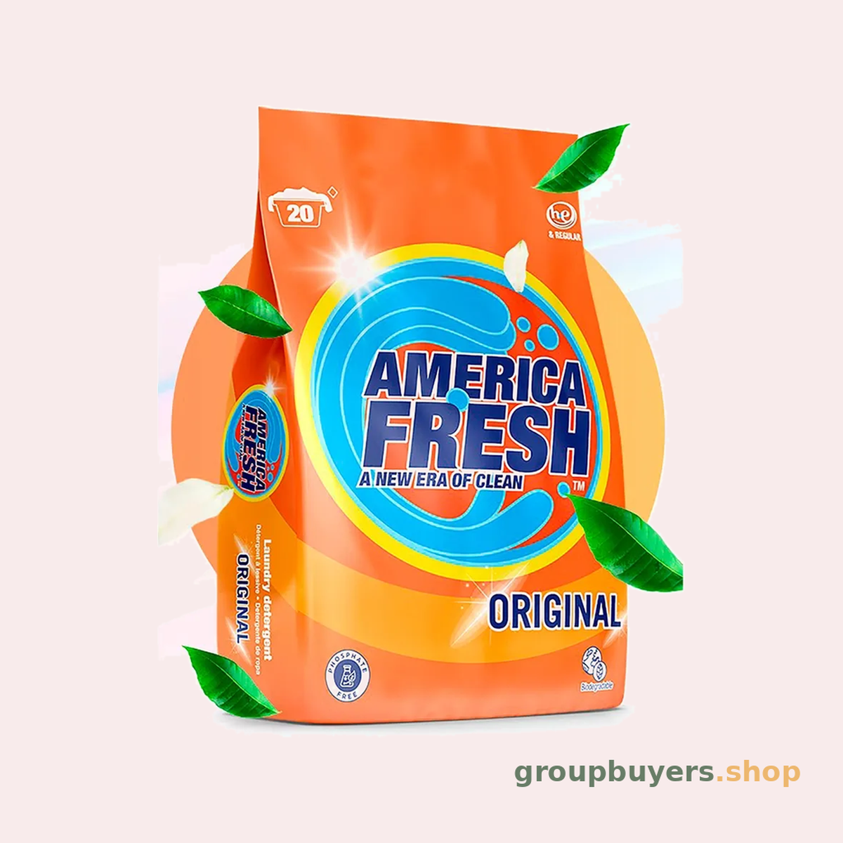 AMERICA FRESH POWDER DETERGENT ORIGINAL 400G