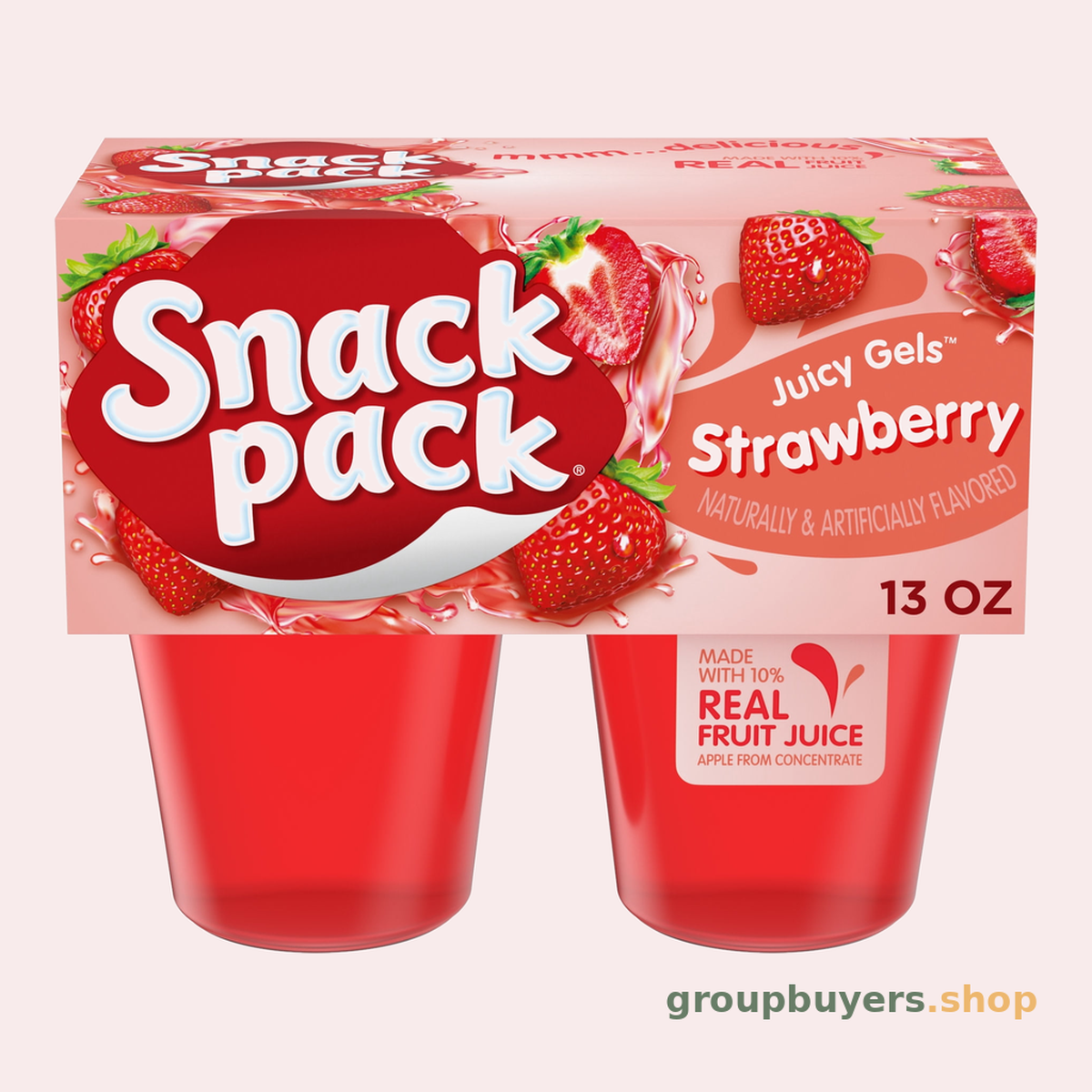 SNACK PACK STRAWBERRY