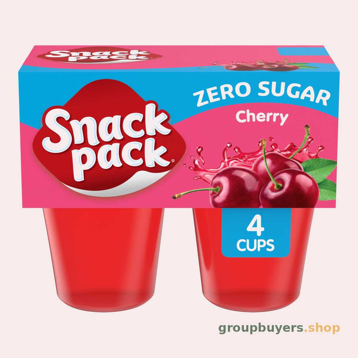 SNACK PACK CHERRY - SUGAR FREE